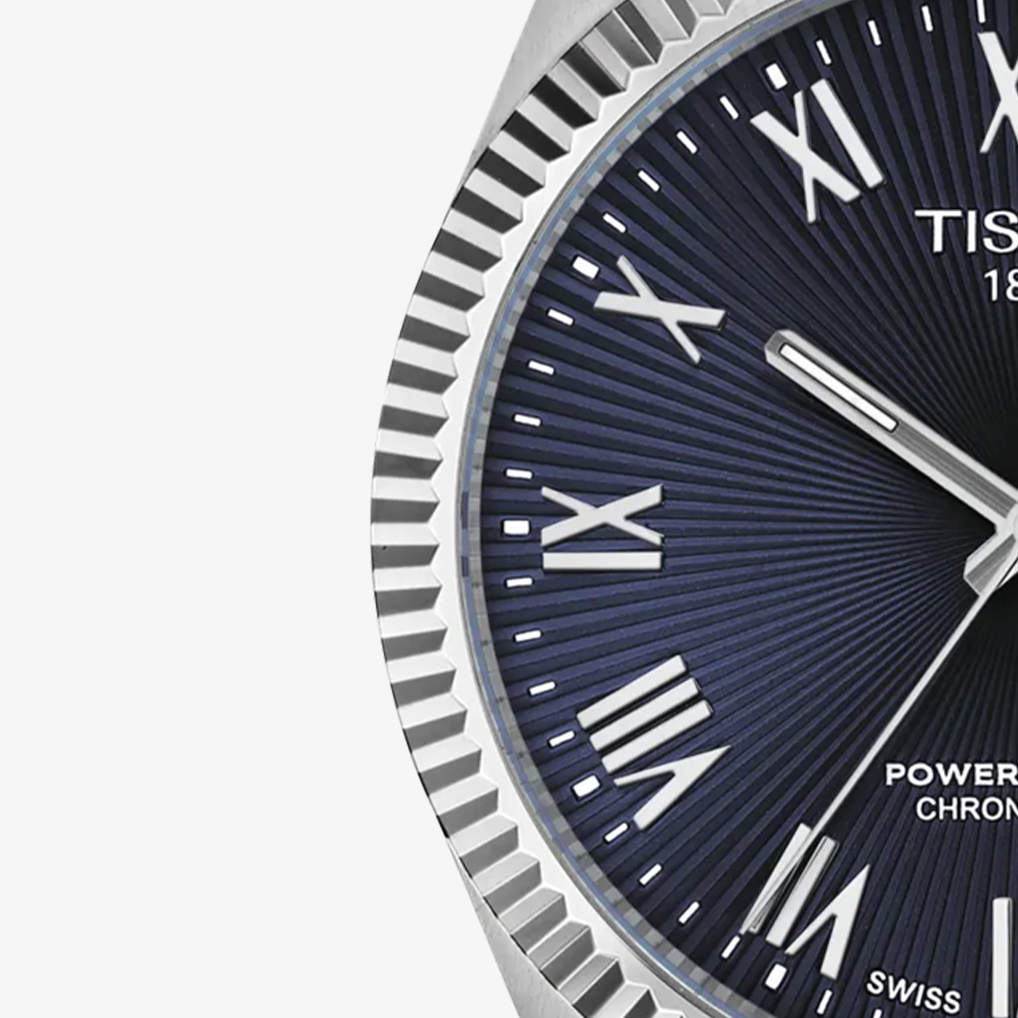 Zegarek Tissot Ballade Powermatic 80 39mm męski T156.408.11.043.00 z granatową tarczą