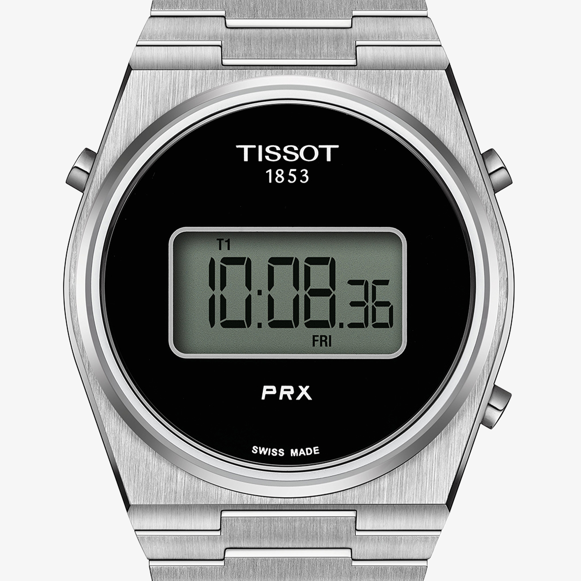 Tissot PRX Digital szwajcarskie zegarki cyfrowe