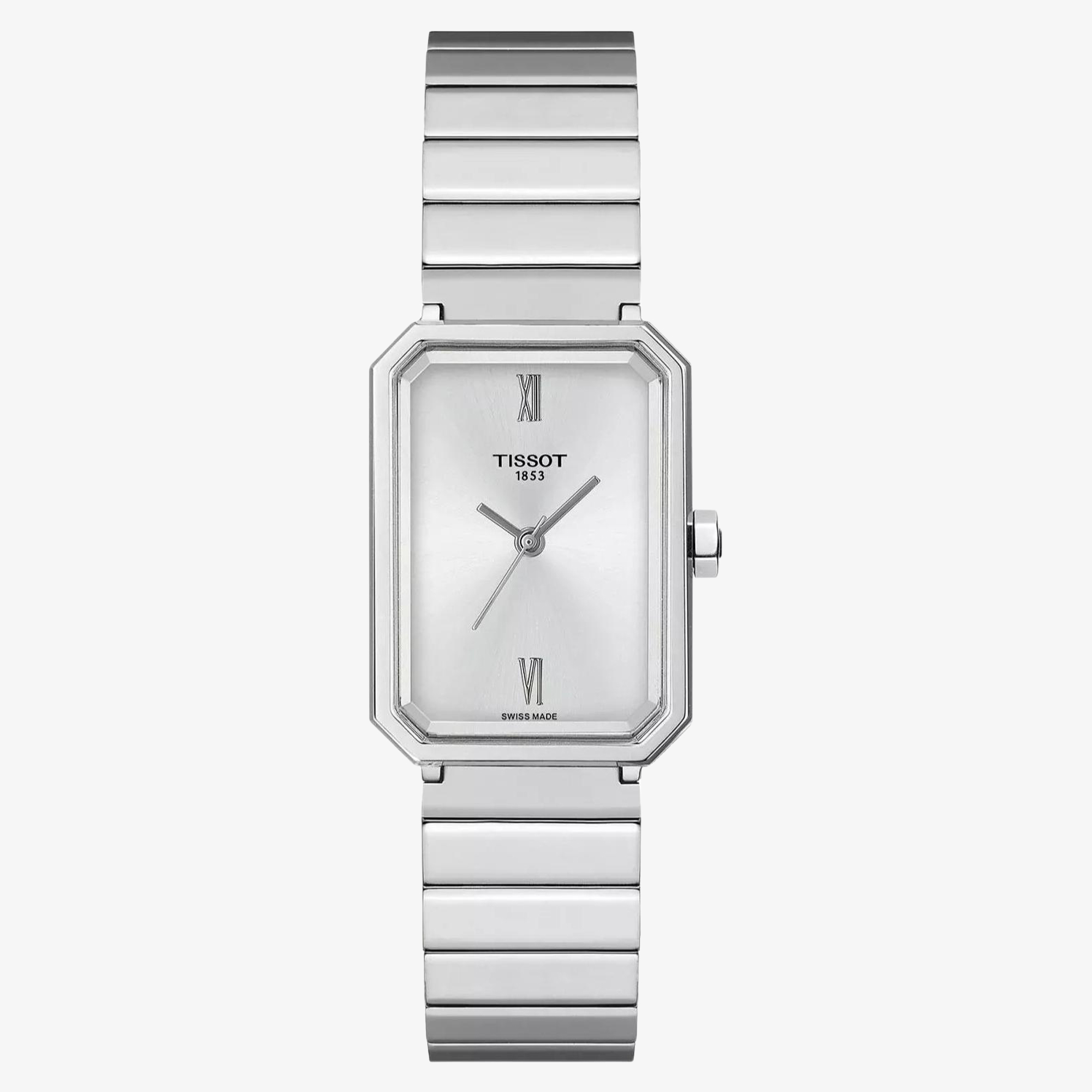 Tissot SRV ze srebrną tarczą a stylu Art Deco