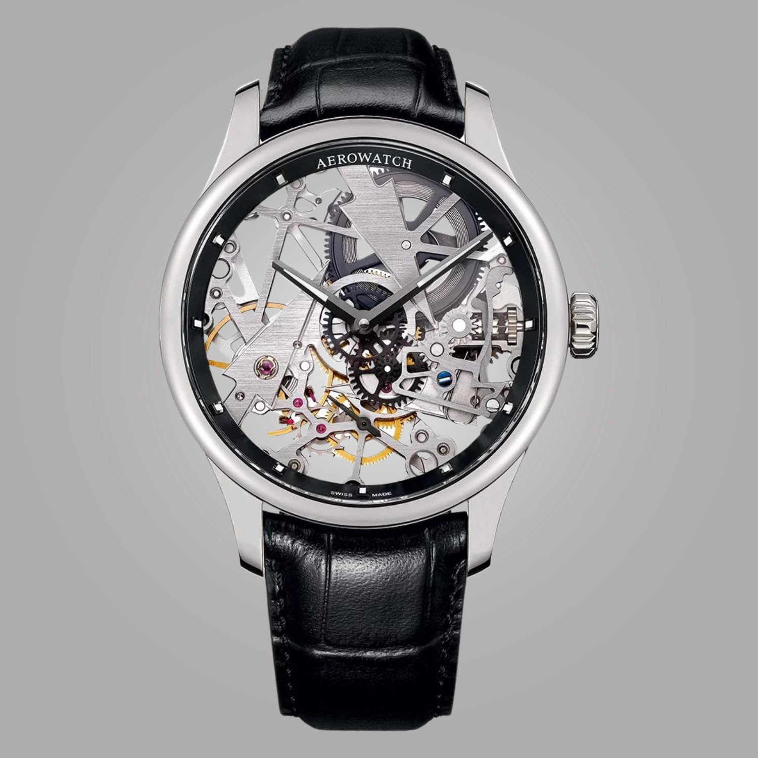 Zegarek Aerowatch RENAISSANCE SKELETON FIR TREE męski