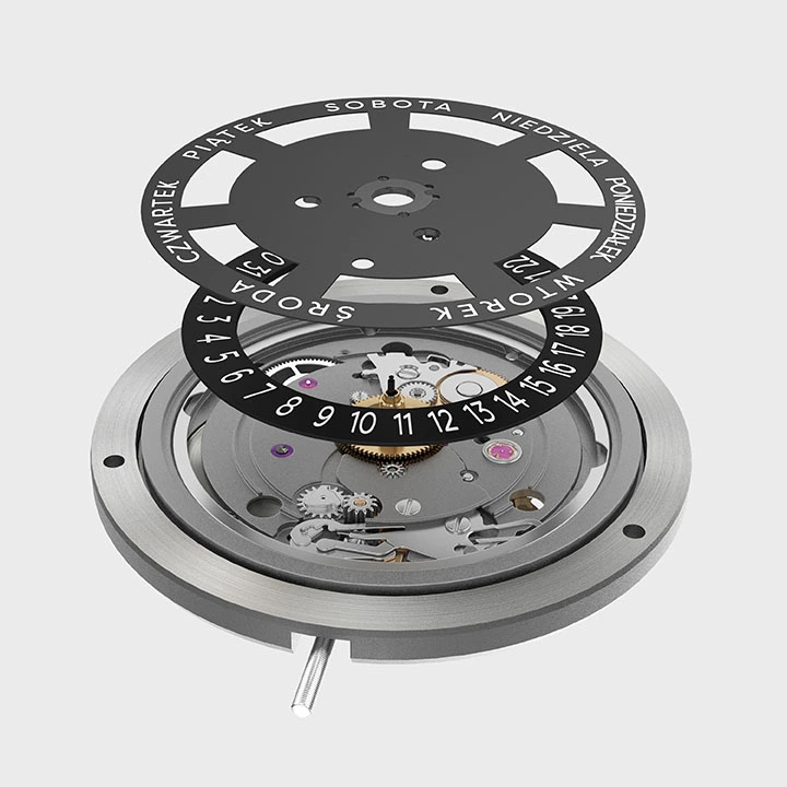 Szwajcarski Mechanizm Av-1000 