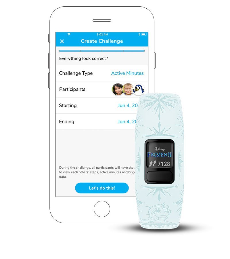 BĄDŹCIE AKTYWNI RAZEM dla zegarka Garmin 010-01909-18