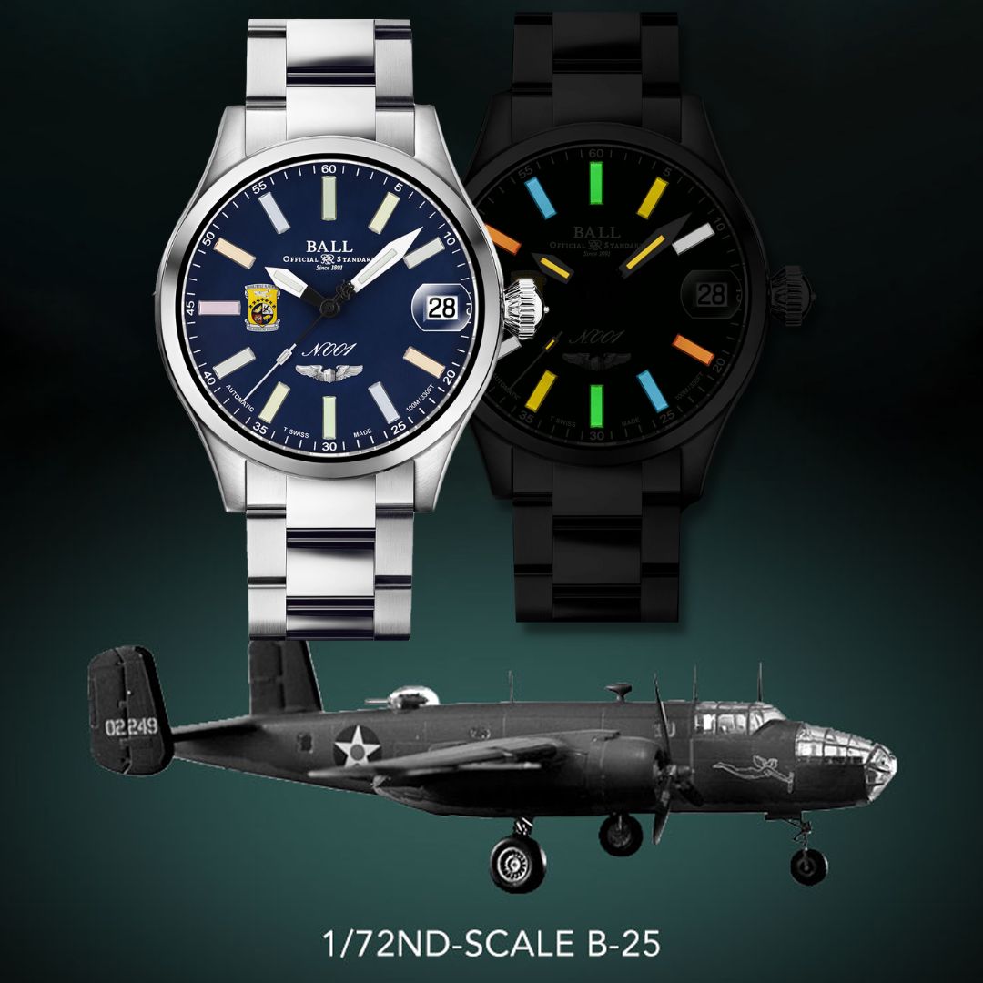Zegarek Ball NM3000C-S1-BER Engineer Master II Doolittle Raiders
