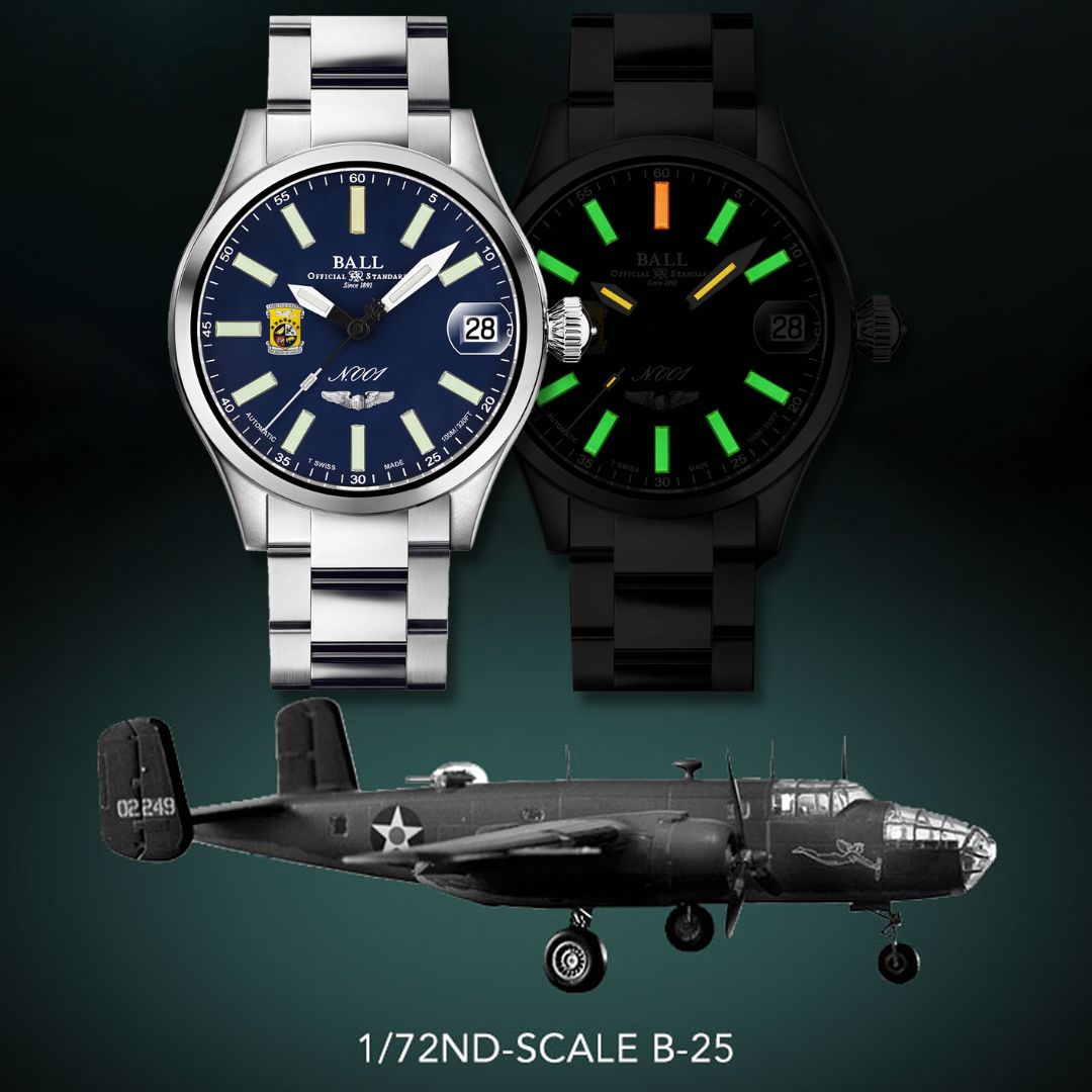 Zegarek Ball NM3500C-S1-BE Engineer Master II Doolittle Raiders