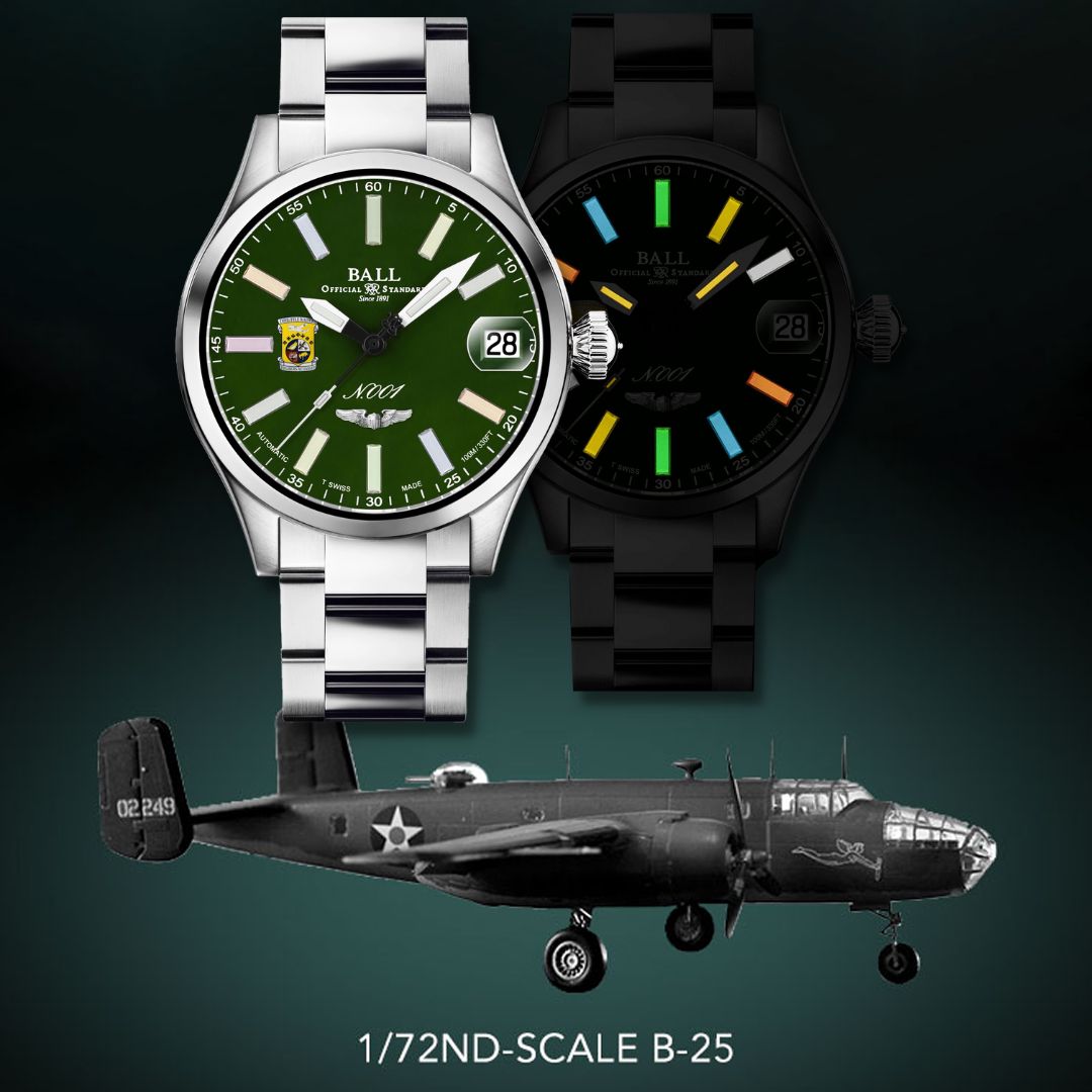 Zegarek Ball NM3500C-S1-GRR Engineer Master II Doolittle Raiders