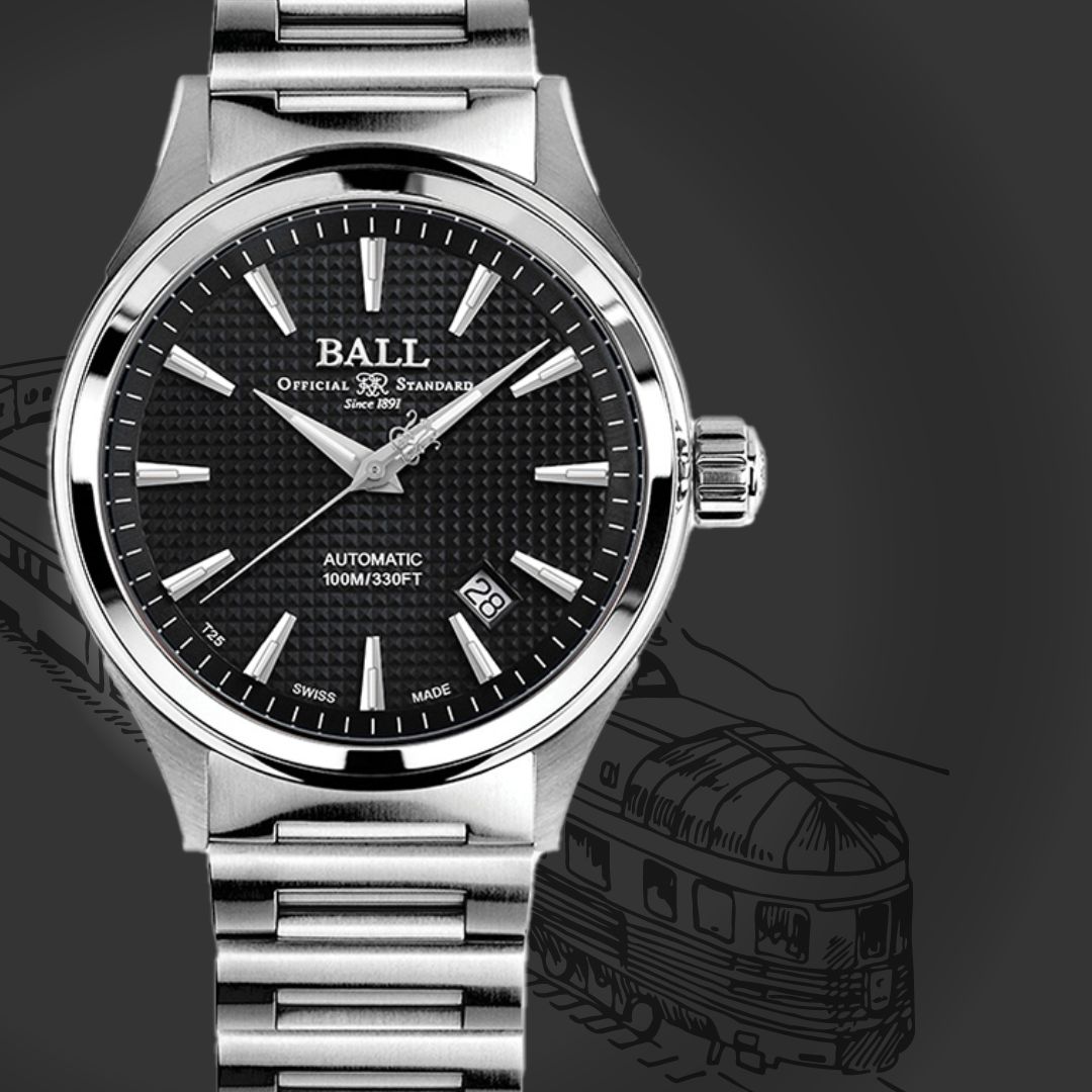 Zegarek męski Ball Fireman Victory NM2098C-S5J-BK