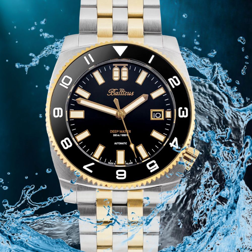 Wodoszczelność zegarka Balticus Deep Water