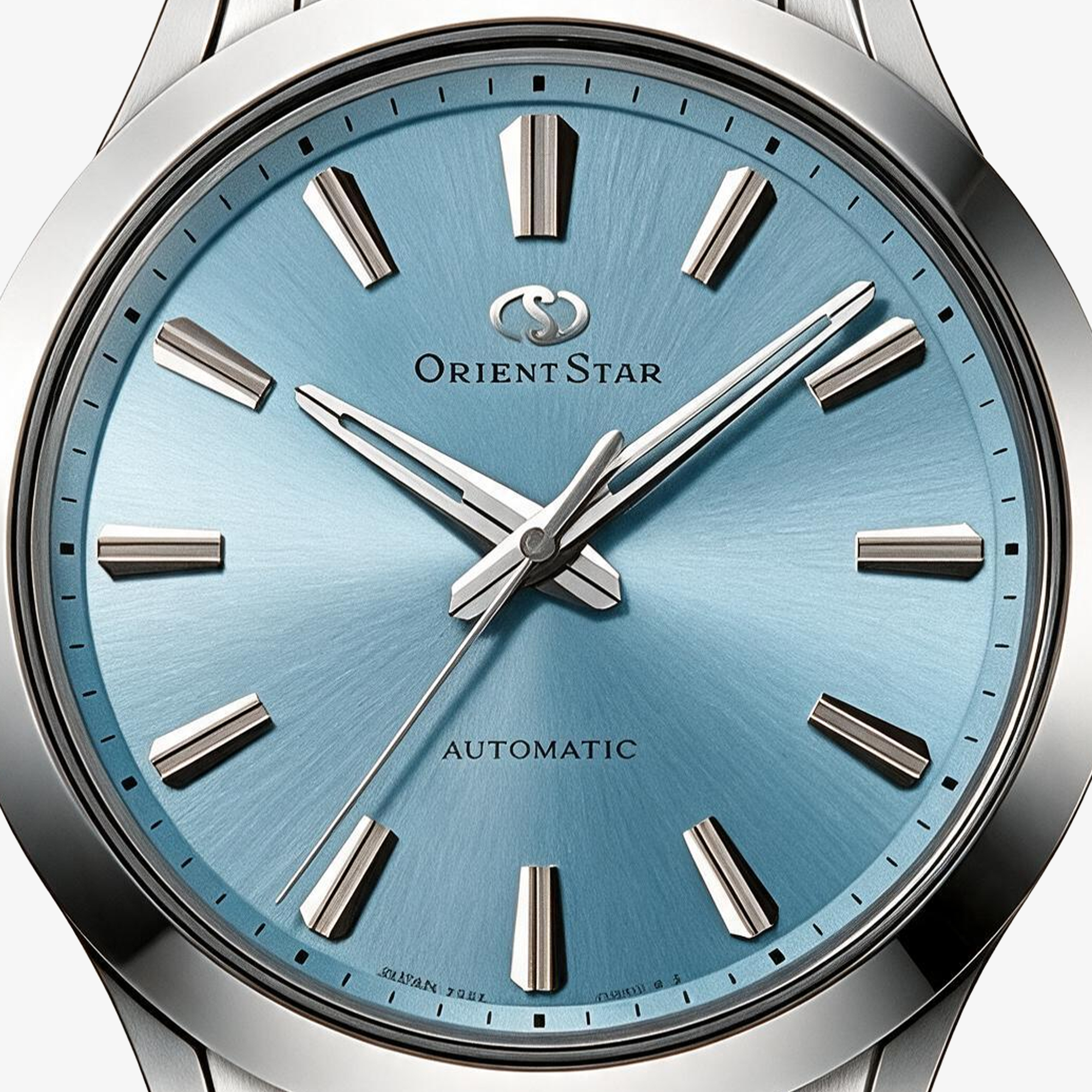 Zegarek Orient Star RE-BQ0002L00B z błętkitną tarczą