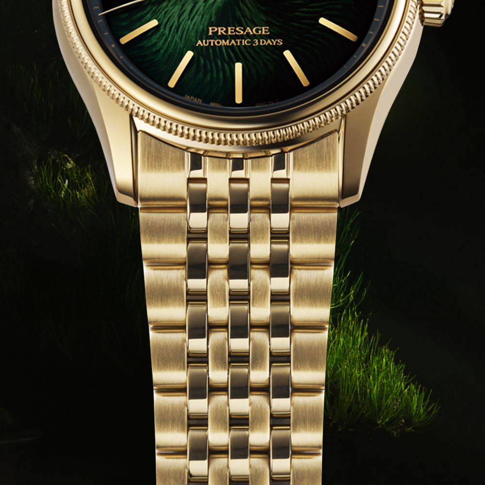 Bransoleta zegarka Seiko Presage Classic Series Tradman s Bonsai Limited Edition HCC009J1