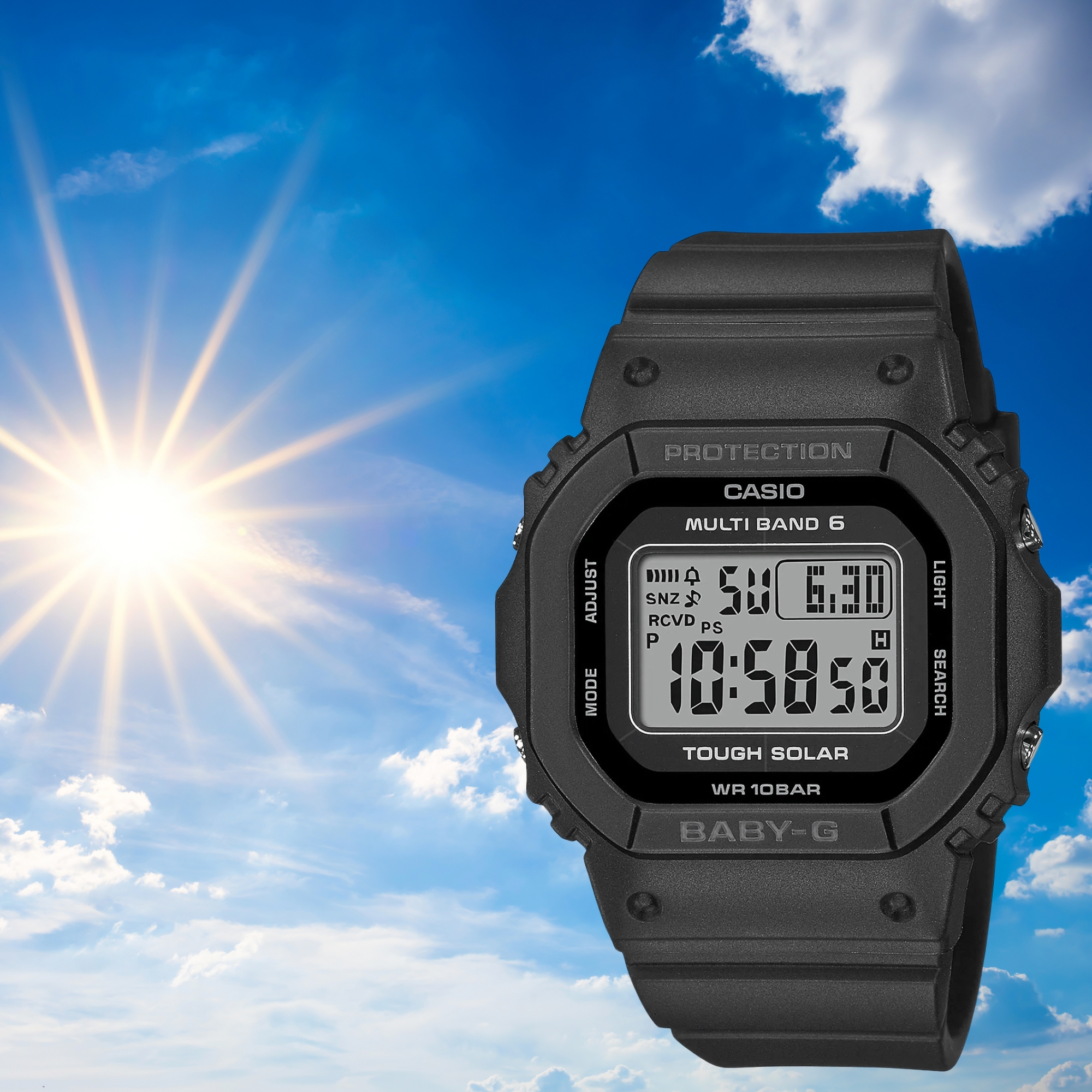 Zegarek z mechanizmem solarnym Casio 3493