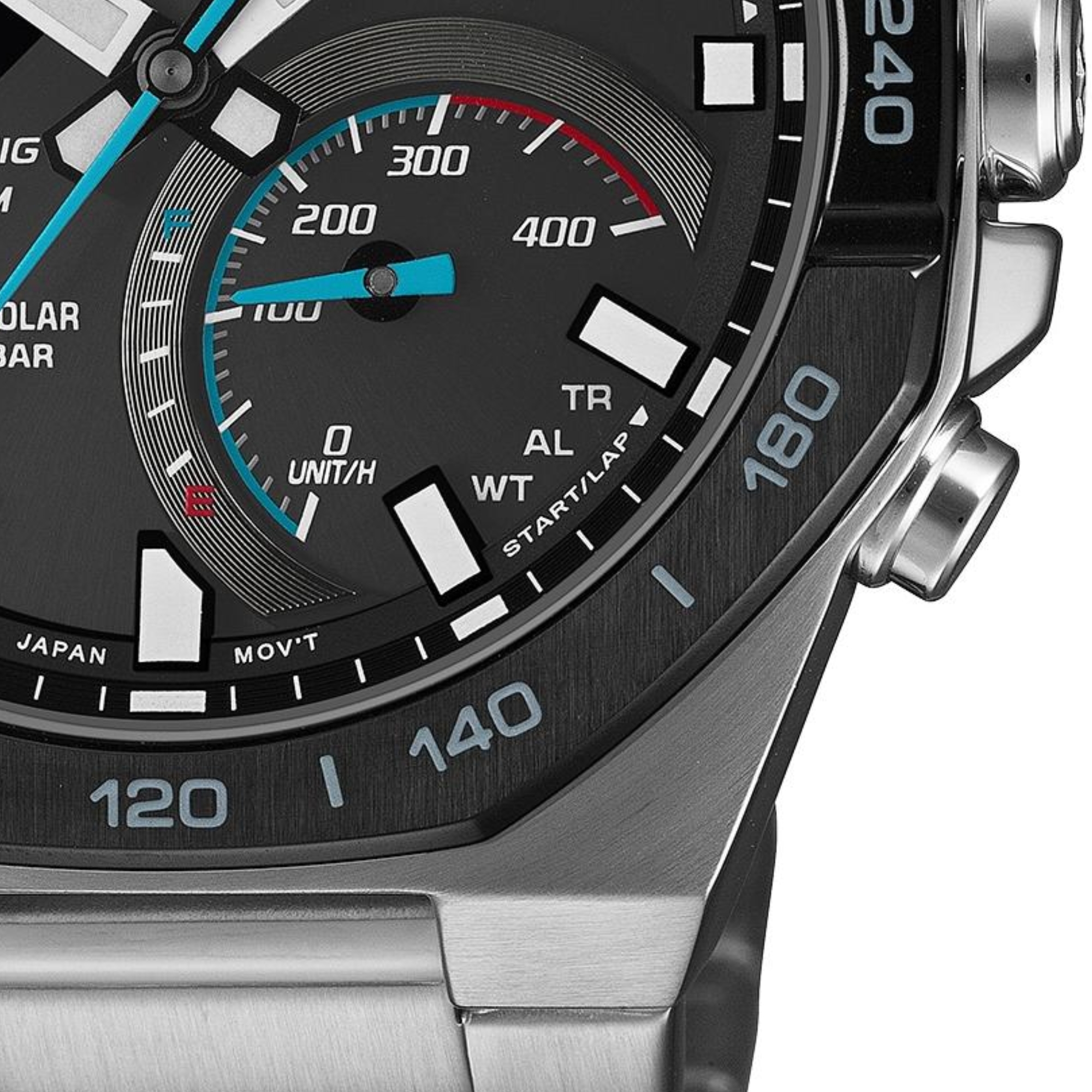 Zegarek z mechanizmem solarnym