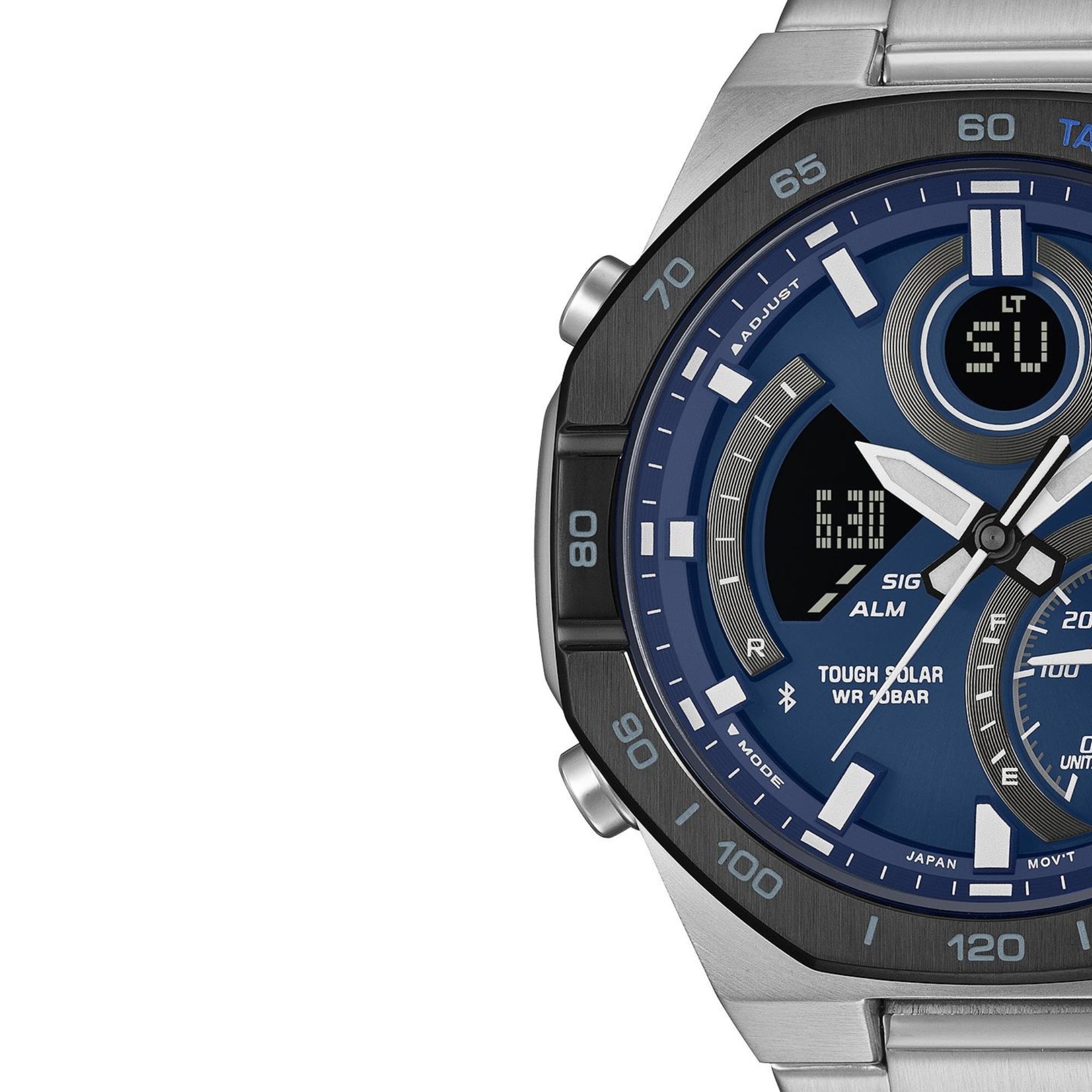 Zegarek z możliwością łączenia z aplikacją Casio Watches