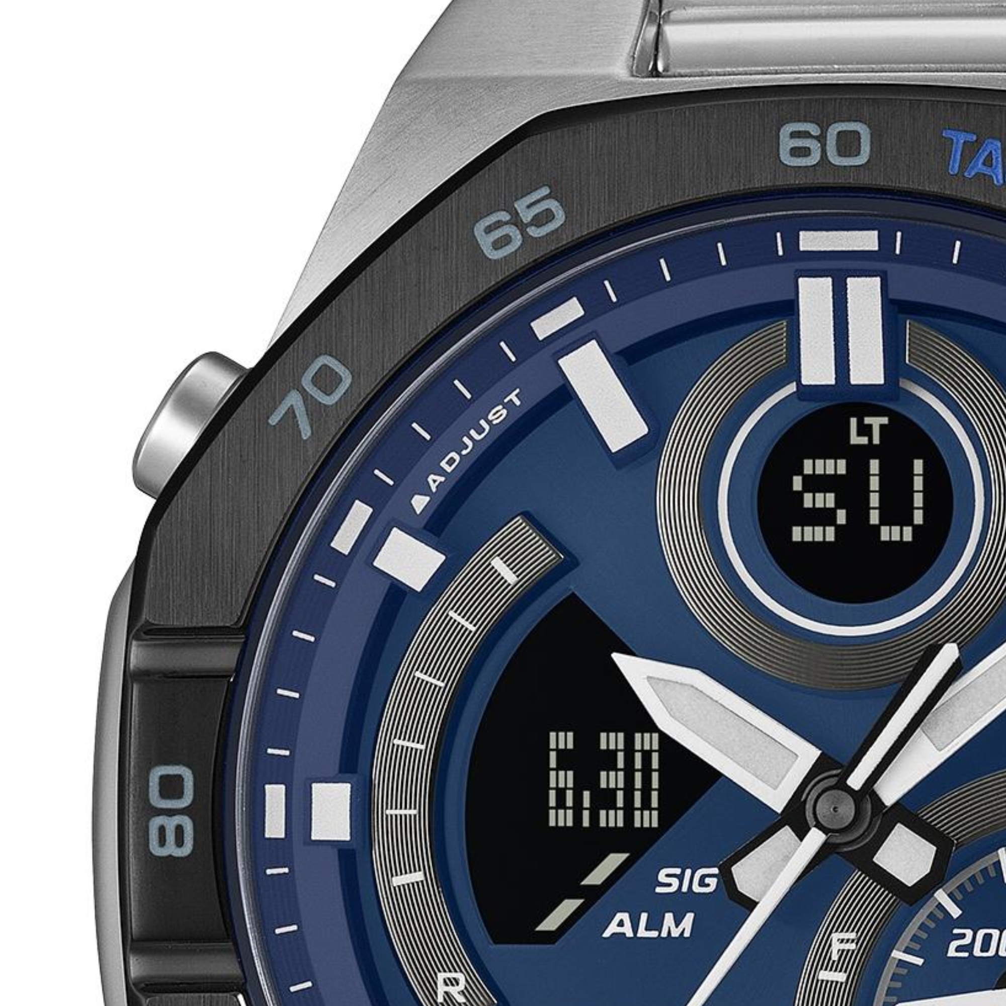 Zegarek z mechanizmem solarnym