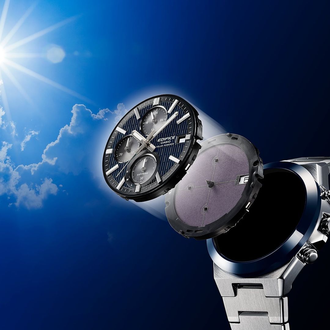 Zegarek z mechanizmem solarnym Casio 5585