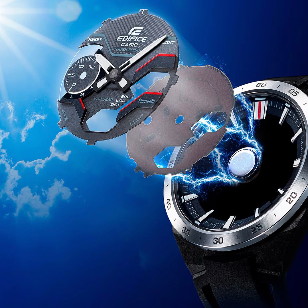 Zegarek z mechanizmem solarnym Casio 5710