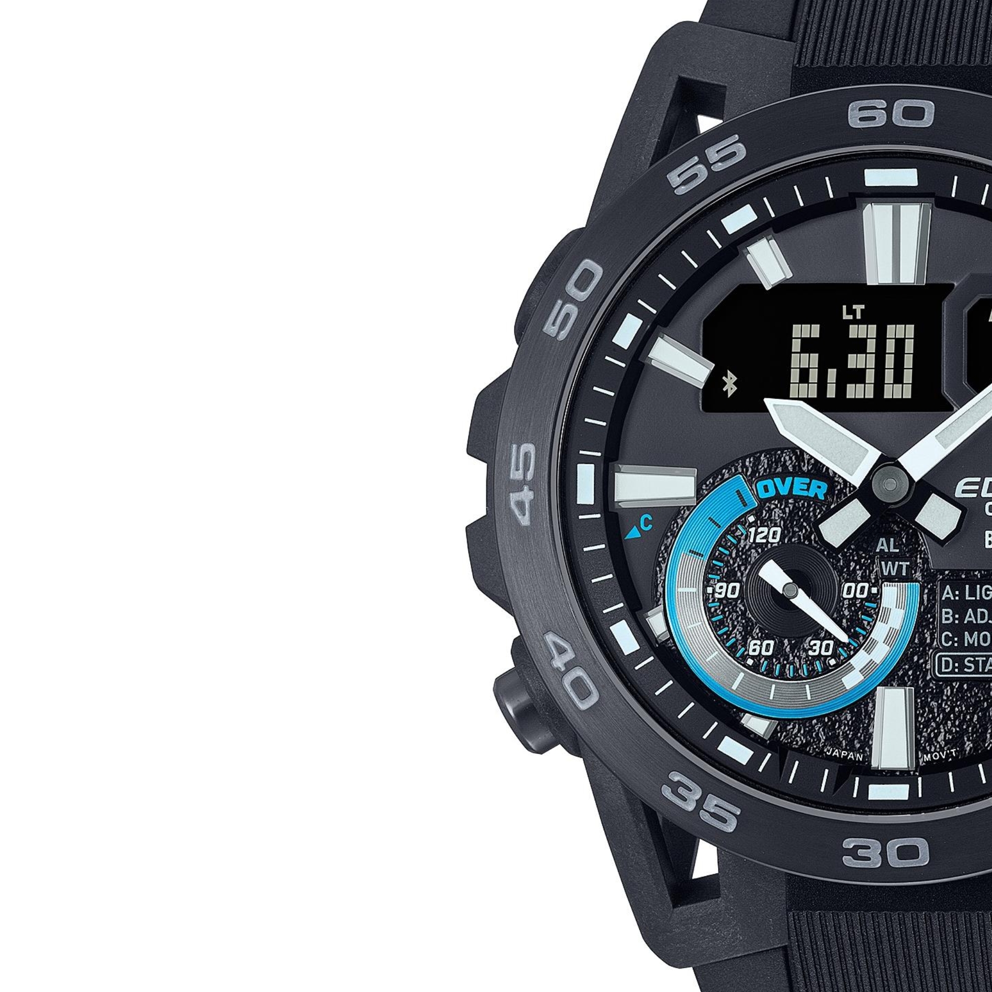 Zegarek z możliwością łączenia z aplikacją Casio Watches