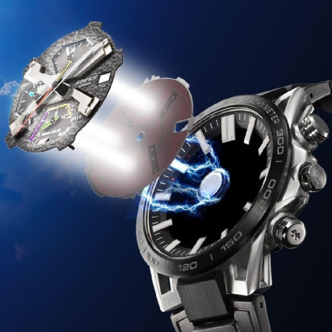 Zegarek z mechanizmem solarnym Casio 5697