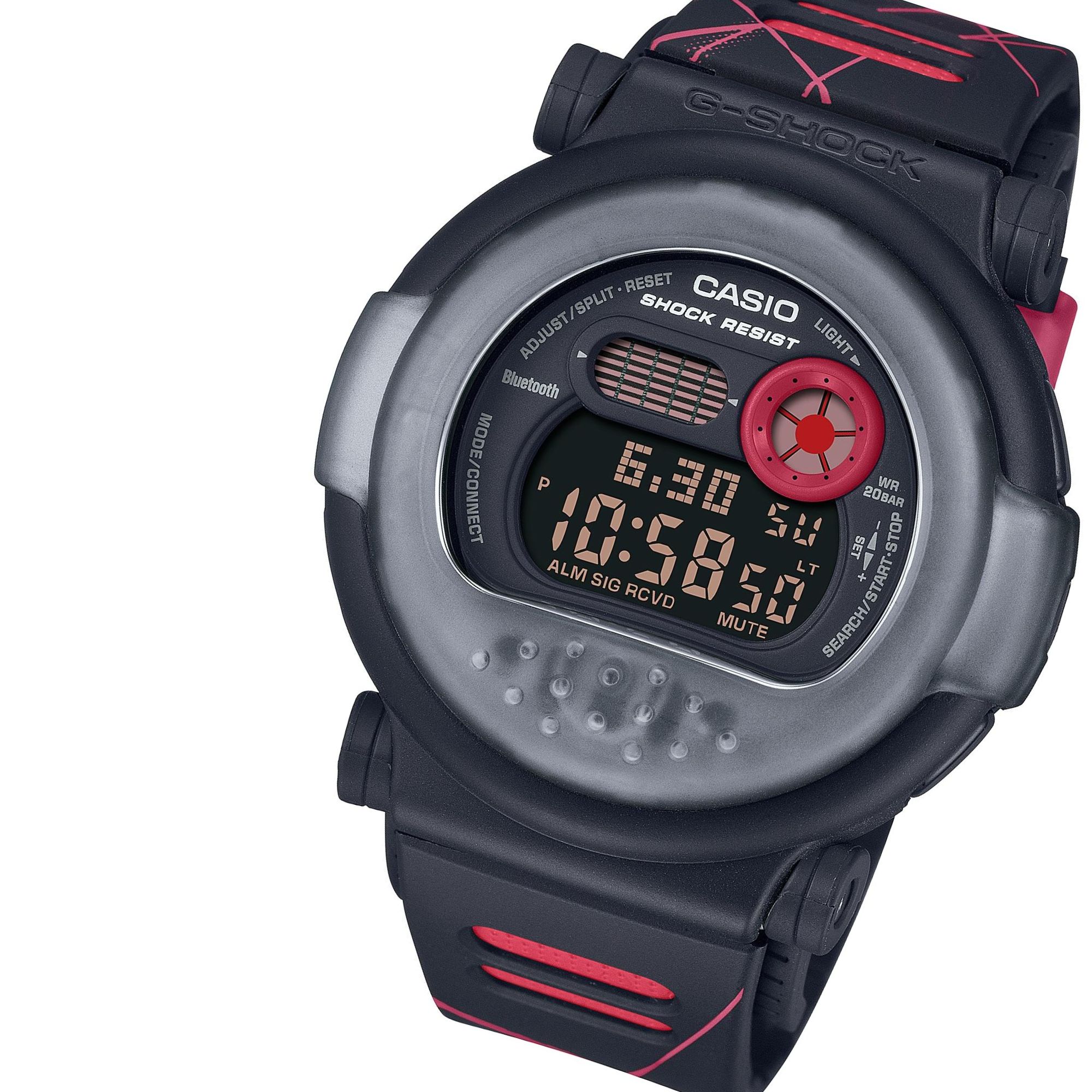 Zegarek z możliwością połączenia z aplikacją Casio Watches