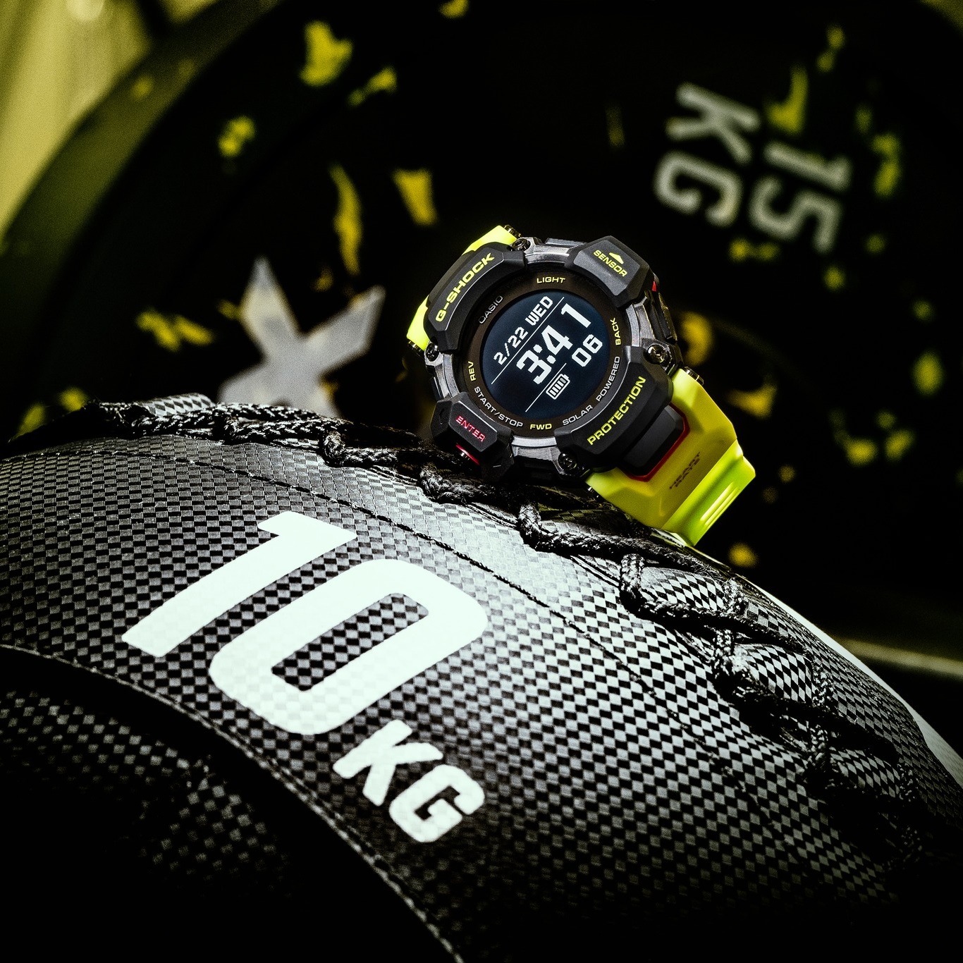 Zegarek G-SHOCK Casio G-SQUAD Heart Rate Monitor Bluetooth GBD-H2000-1A9ER