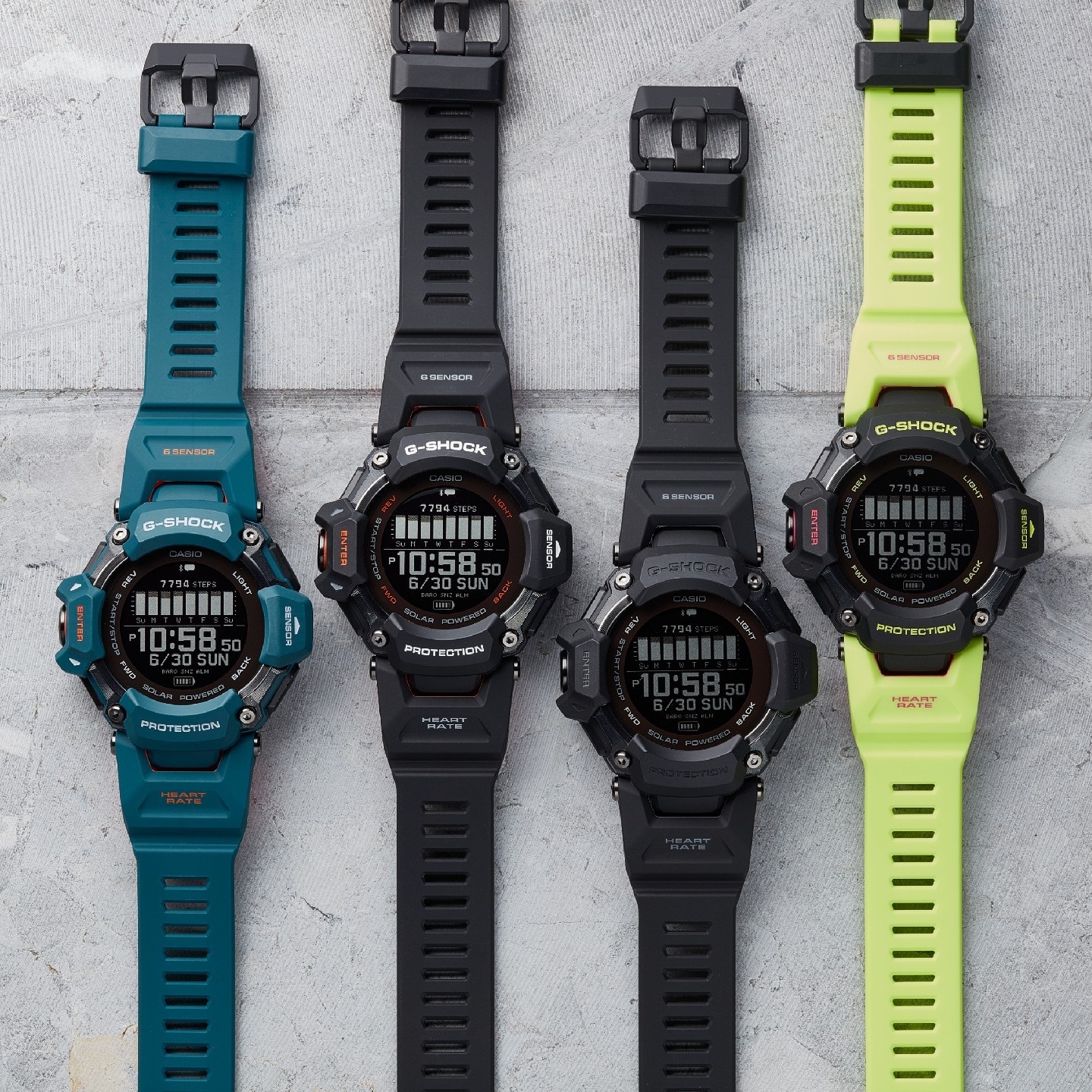 Zegarki z serii G-SHOCK G-SQUAD GBD-H2000-2ER