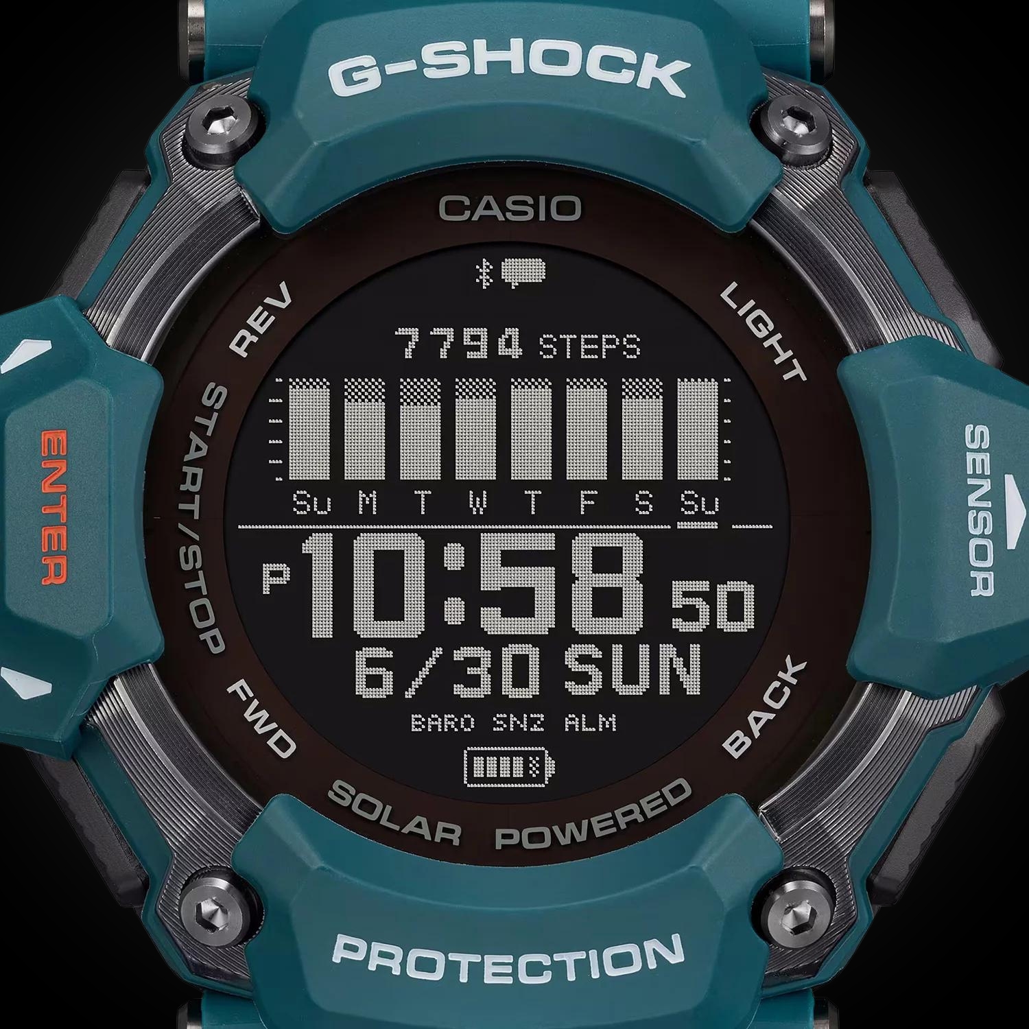 Tarcza zegarka G-SHOCK Casio G-SQUAD Heart Rate Monitor Bluetooth GBD-H2000-2ER