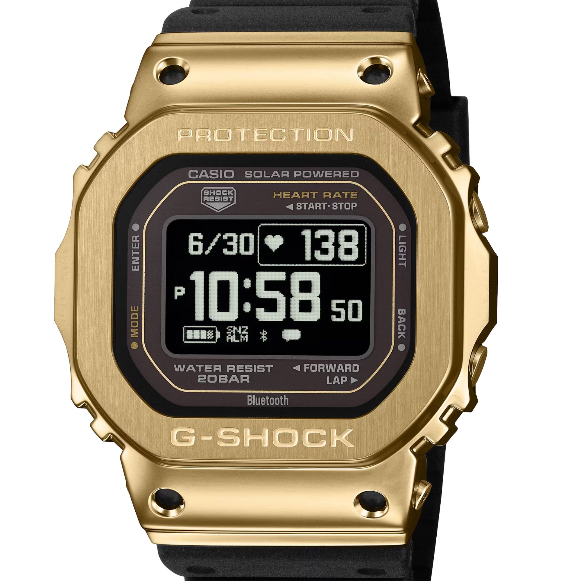 Zegarek o odporności G-Shock i funkcjami treningowymi