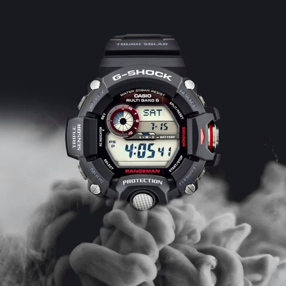 zegarek G-Shock GW-9400-1ER RANGEMAN w kolorze czarnym
