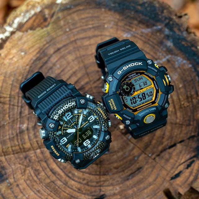 Dwa zegarki z serii G-SHOCK Casio RANGEMAN
