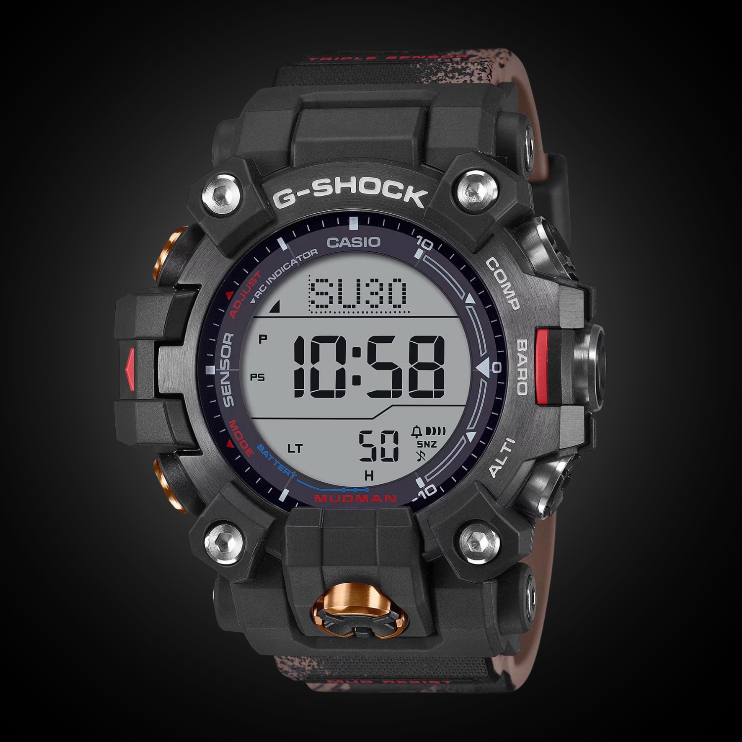 Zegarek GW-9500TLC-1ER Casio G-SHOCK x TEAM LAND CRUISER TOYOTA AUTO BODY - męski