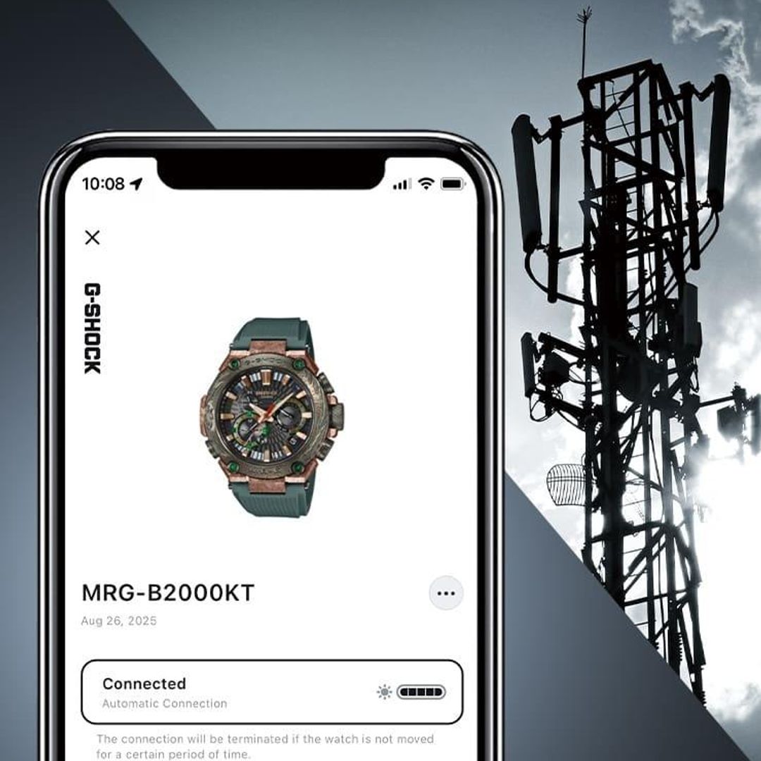 Zegarek z możliwością łączenia do aplikacji MR-G Connected