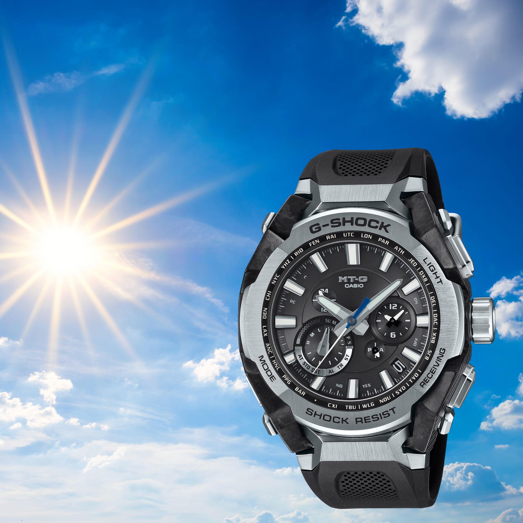 Zegarek z mechanizmem solarnym Tough Solar