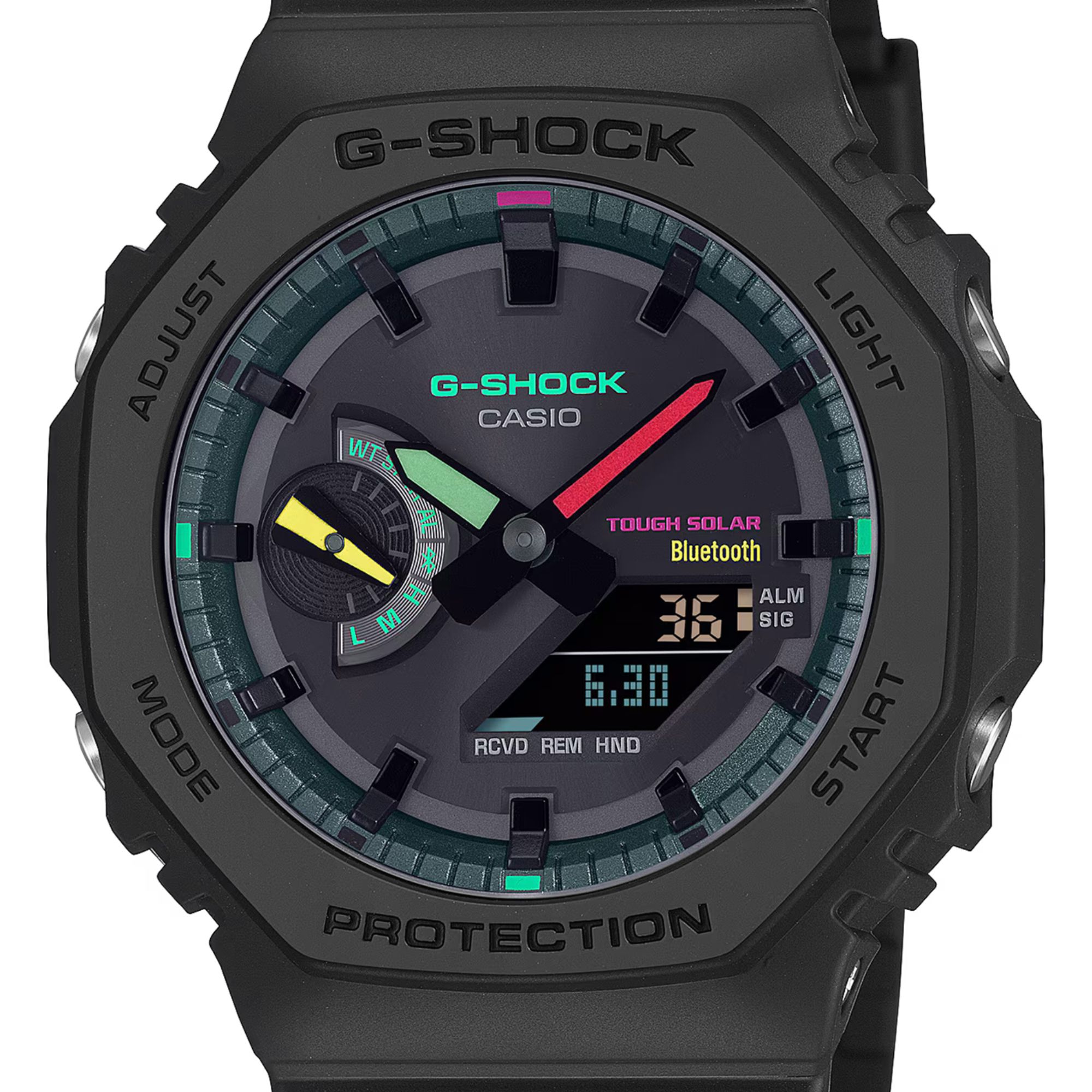 Zegarek z możliwością łączenia z aplikacją Casio Watches
