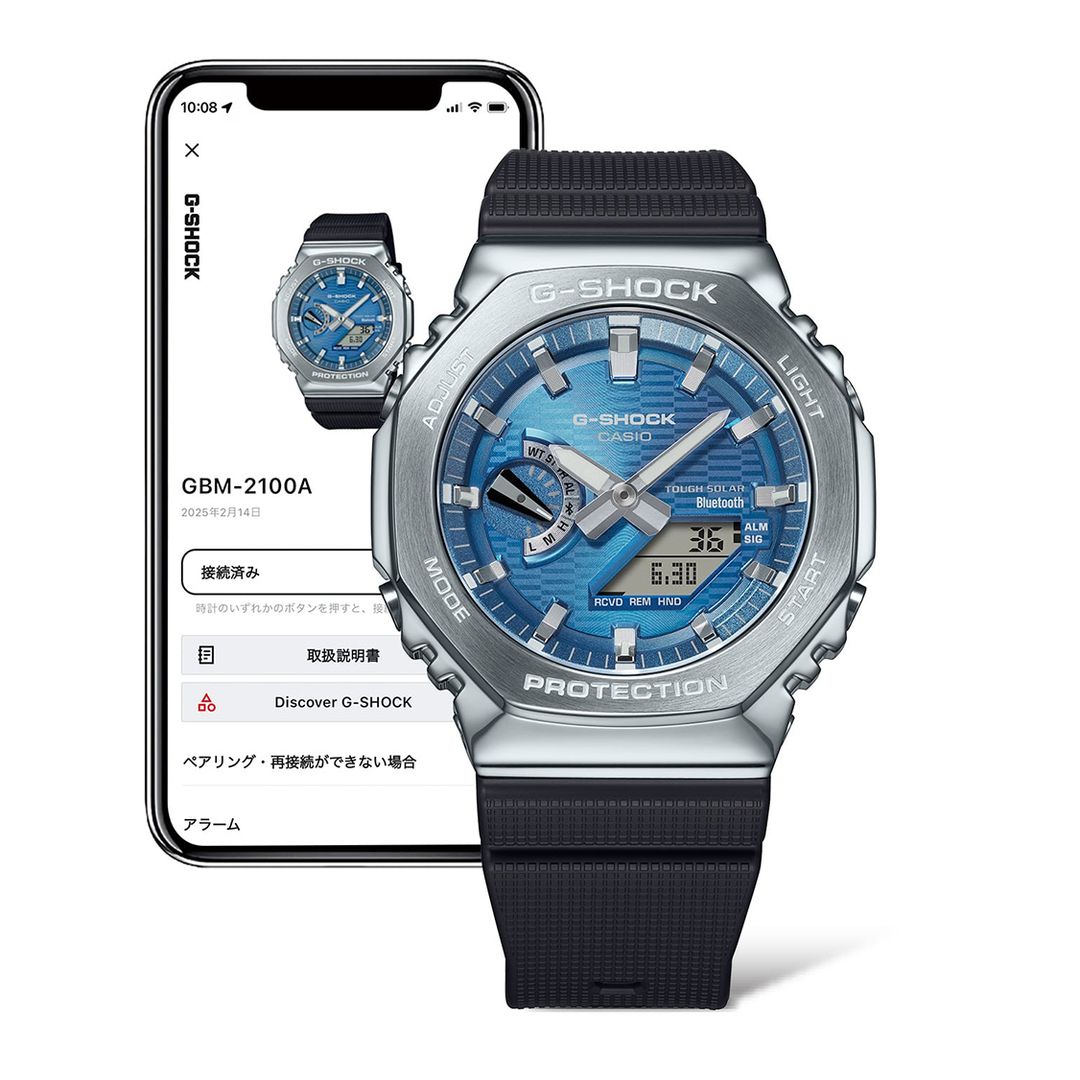 Zegarek z możliwością podłączenia do aplikacji Casio Watches