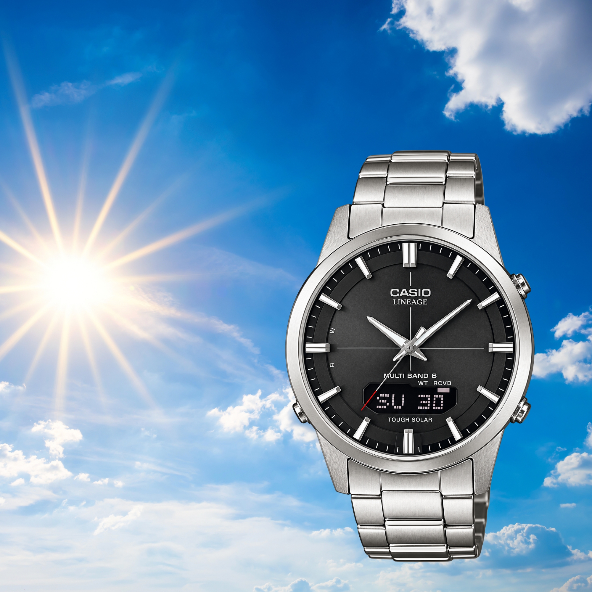 Zegarek z mechanizmem solarnym Casio 5161