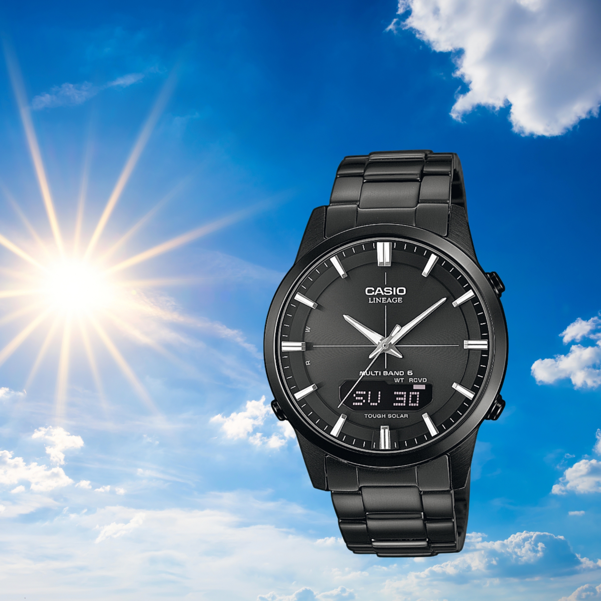 Zegarek z mechanizmem solarnym Casio 5161