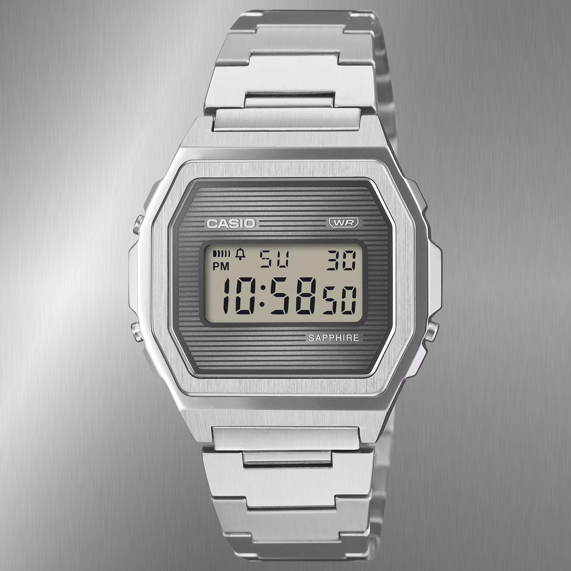 Stalowy zegarek Casio Vintage A1000SP-7ER