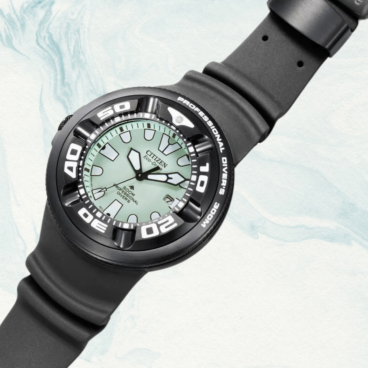 Zegarek Citizen PROMASTER ECO-DRIVE 300M BJ8055-04X japońskiego pochodzenia