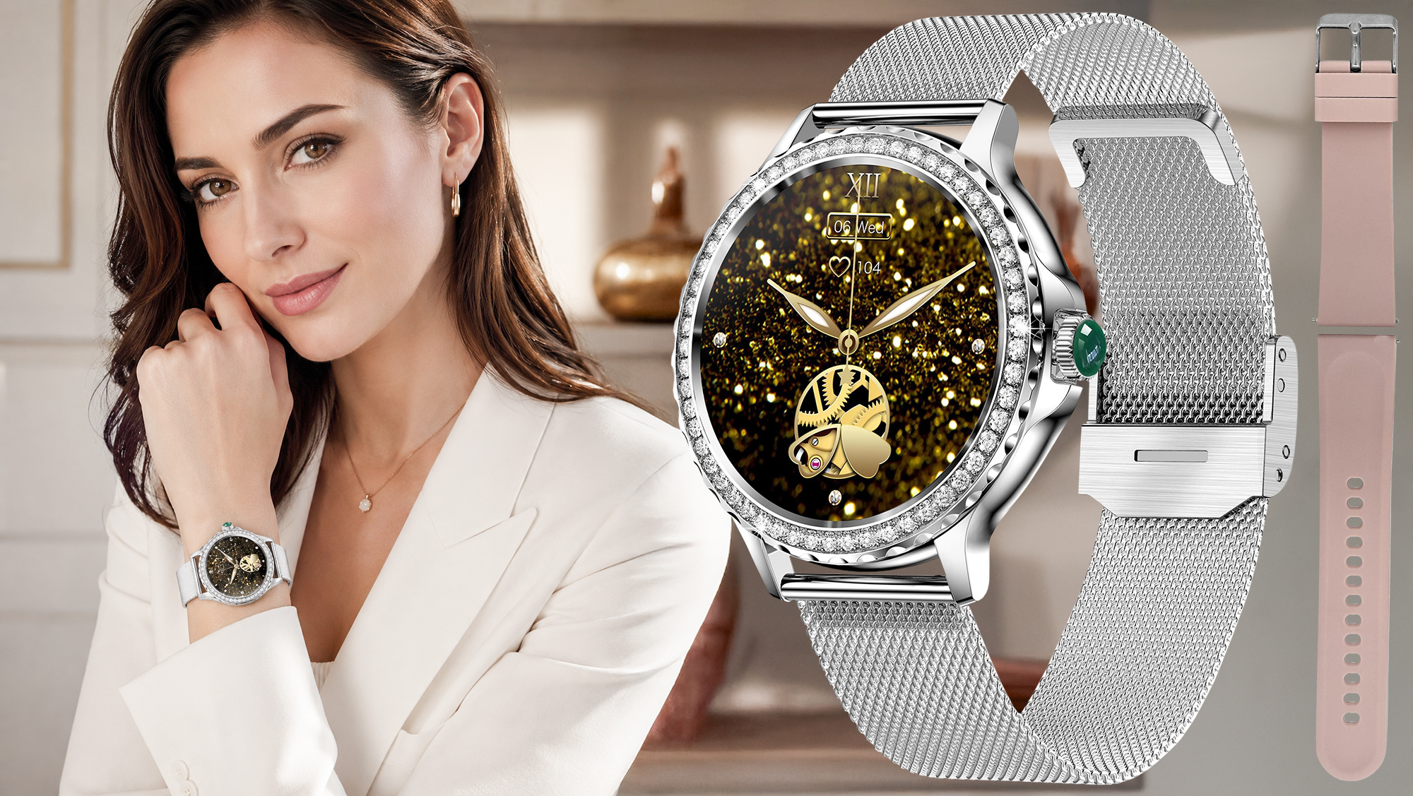 Damski smartwatch Hagen HC66