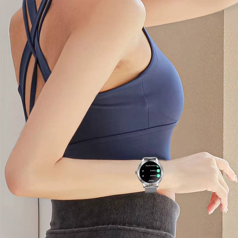 Sportowy smartwatch Hagen z funkcją śledzenia ruchu i funkcjami treningowymi