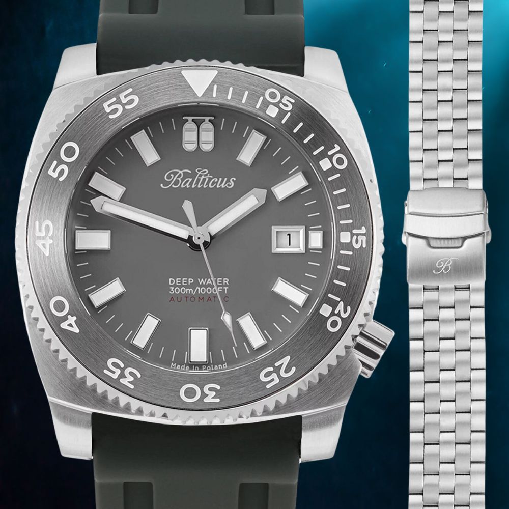 Dodatkowy pasek do zegarka Balticus BLT-DW-GR-P Deep Water