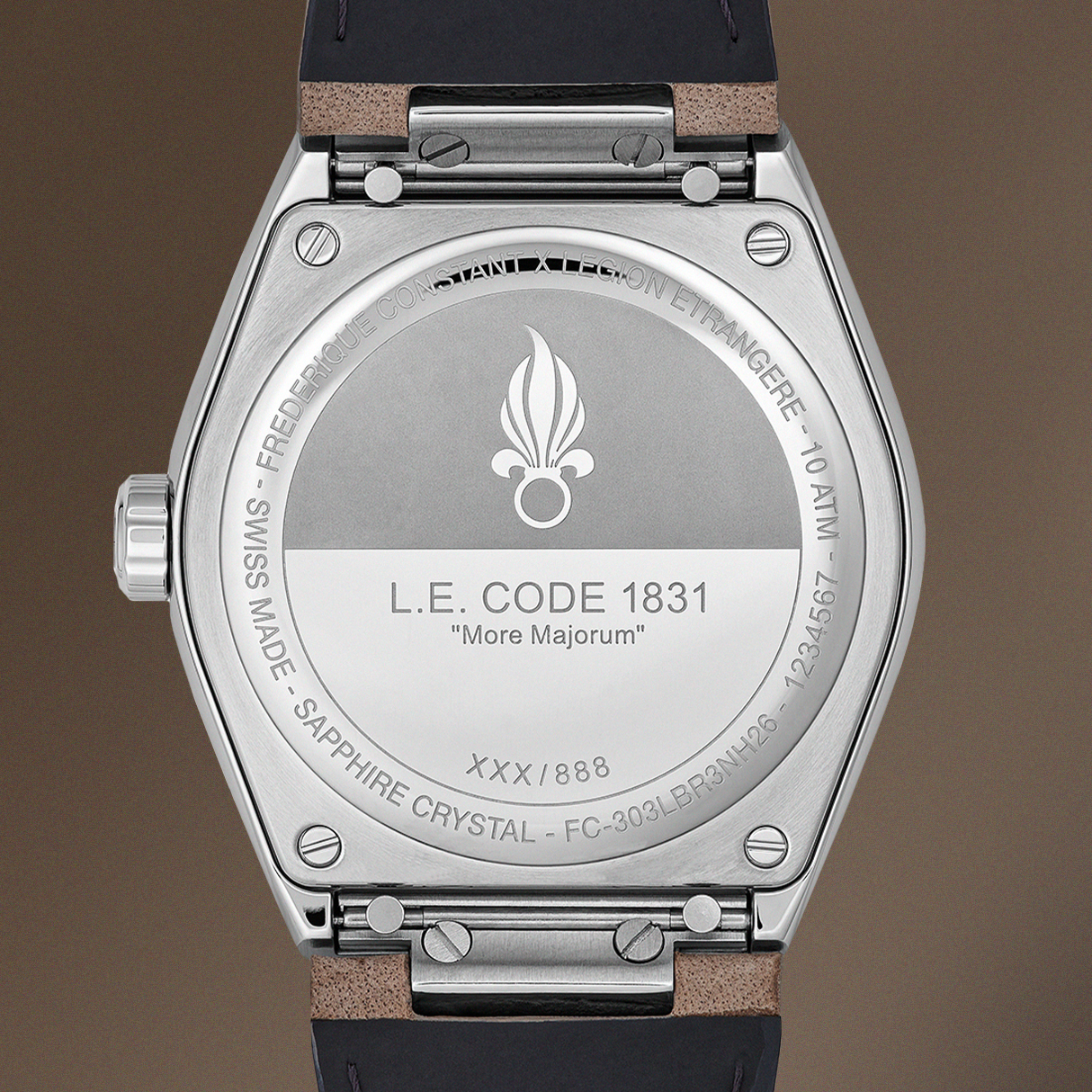Dekiel zegarka Frederique Constant Highlife Automatic x Legion Etrangere FC-303LBR3NH26