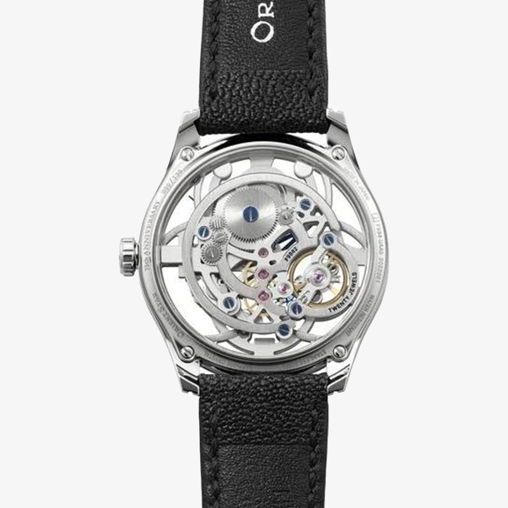 Dekiel zegarka Orient Star Skeleton z mechanizmem Orient Star F9B82