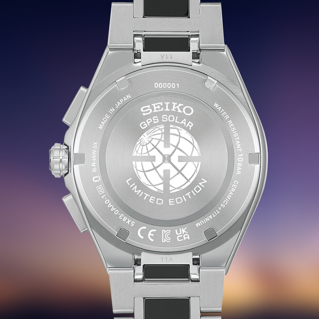 Dekiel zegarka Seiko Astron Seiko 145th Anniversary Limited Edition