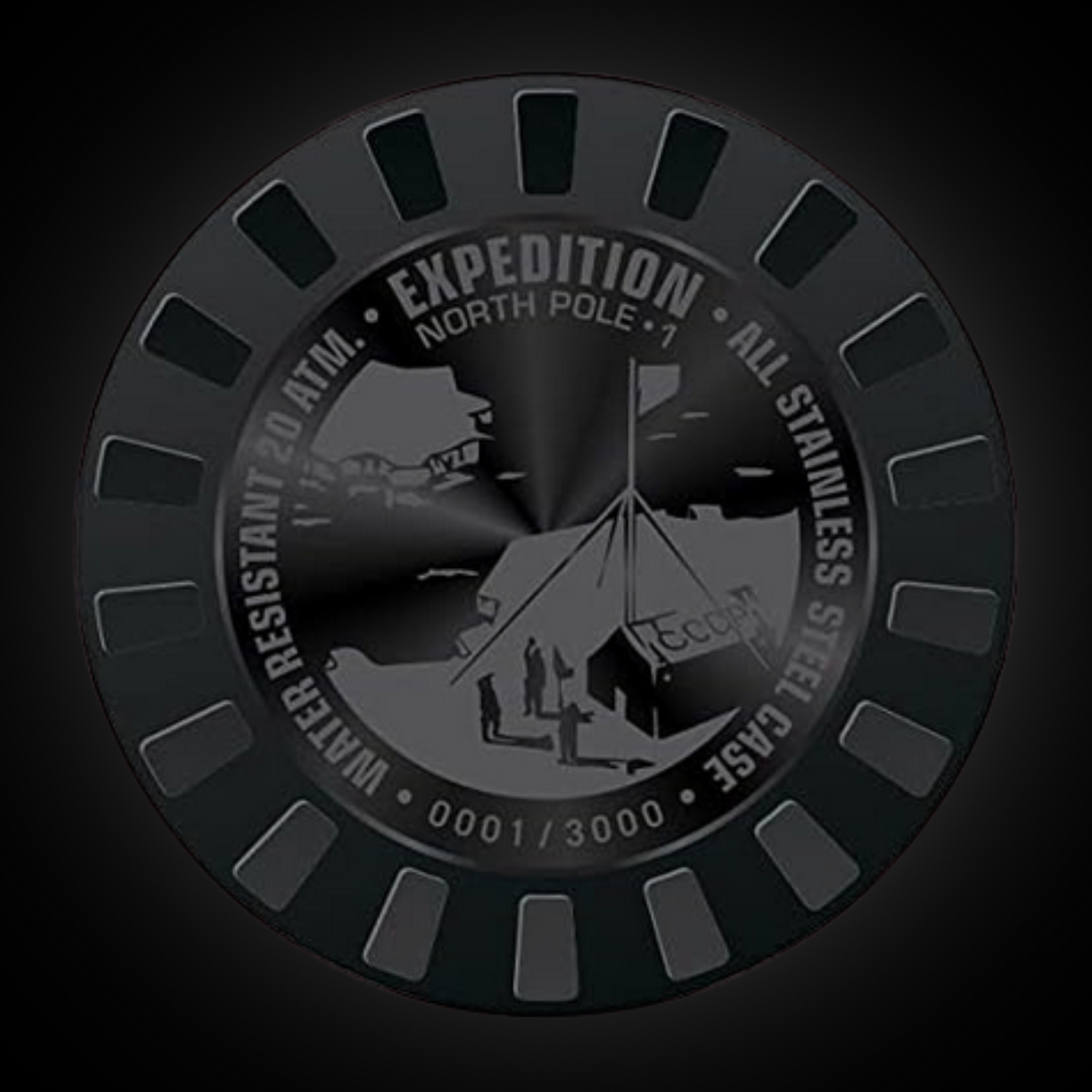 Dekiel zegarka Vostok Europe Expedition North Pole 1 Automatic 43mm YN55-592C554