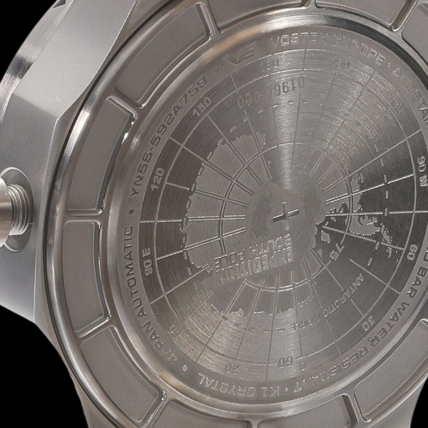 Dekiel zegarka Vostok Europe Expedition South YN55-592A759 z numerem limitacji