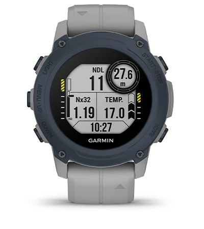 MOŻLIWOŚĆ DOSTOSOWANIA TRYBÓW NURKOWANIA dla zegarka Garmin 010-02604-12