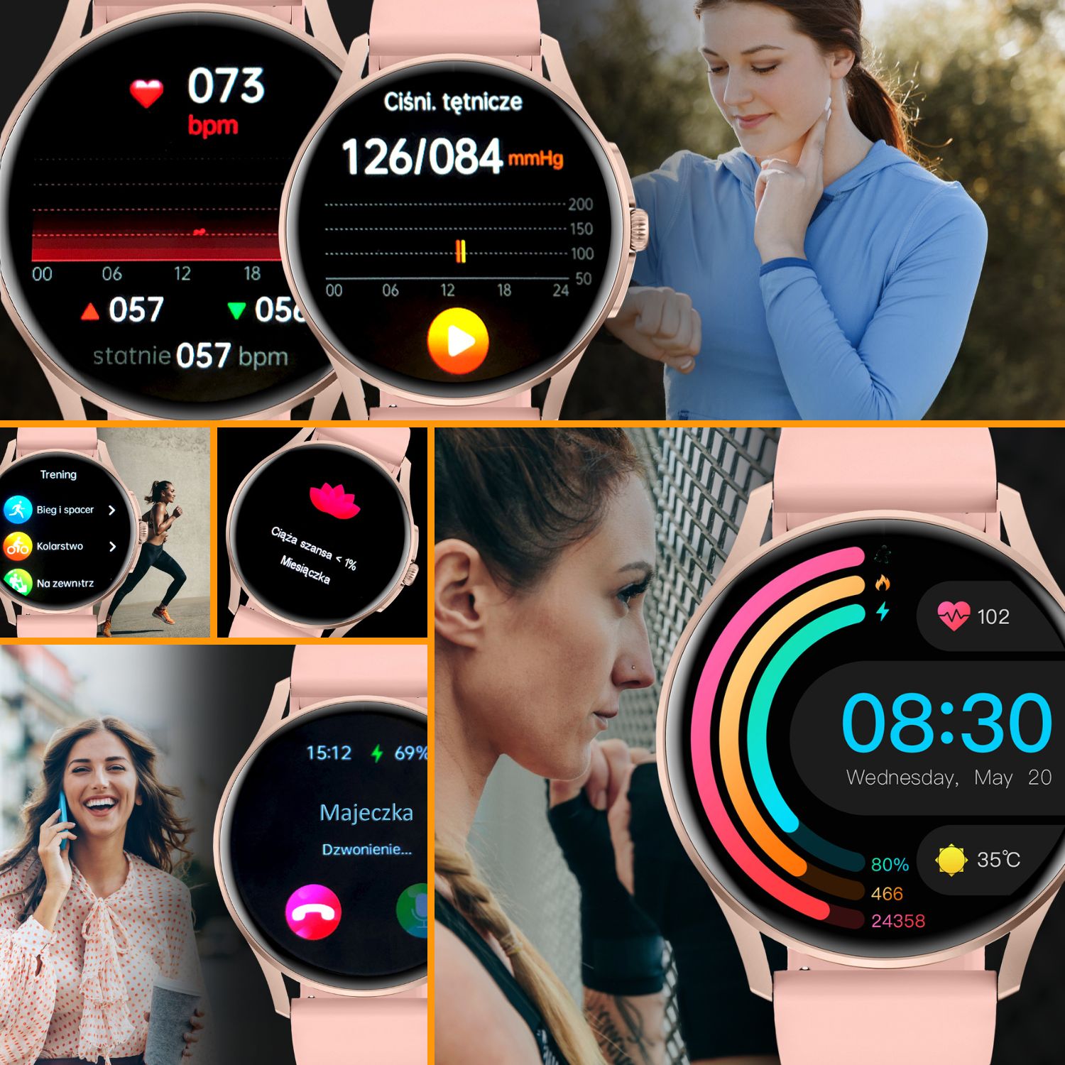 Smartwatch damski Enter Candice