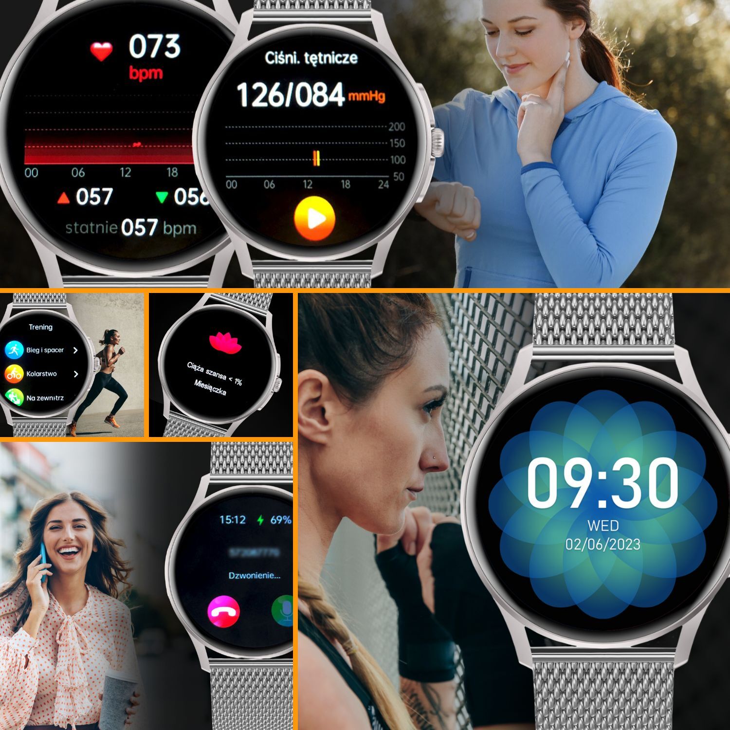 Smartwatch damski Enter Candice