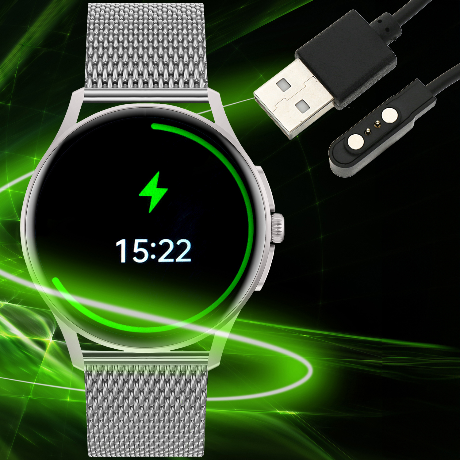 Wytrzymała bateria w smarwatchu Enter Candice CND.08.E.115.11.4