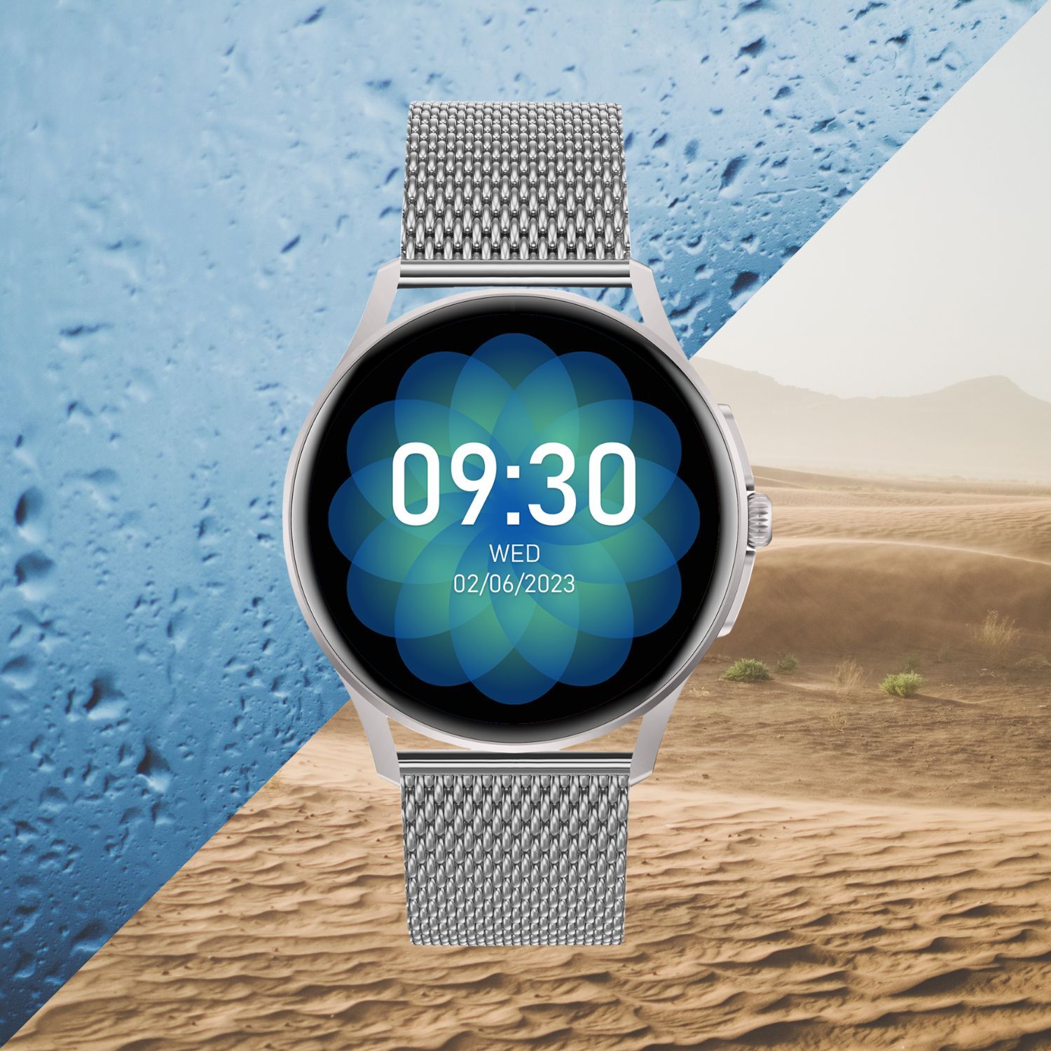 Pyłoszczelny i wodoszczelny smartwatch damski Enter Candice 